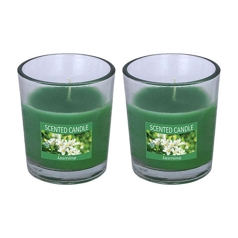 Scented Candle in Votive Glass, Set of 2