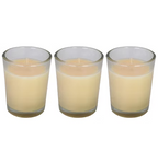 Scented Candle in Votive Glass, Set of 6